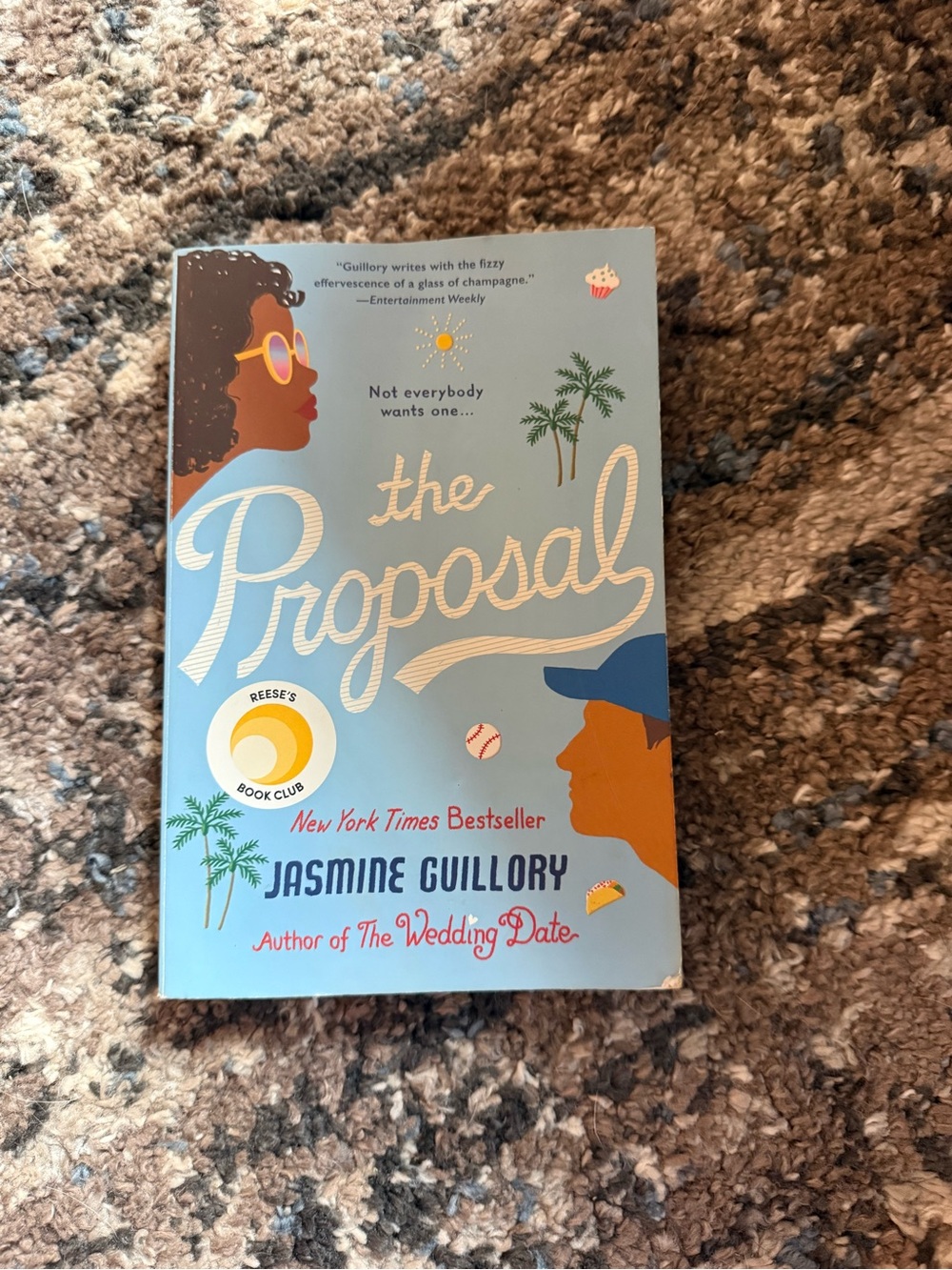 The Proposal by Jasmine Guillory - Light Blue Cover